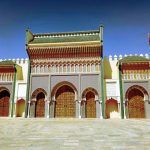 royal palce gates view, part of the FES TRAVEL GUIDE