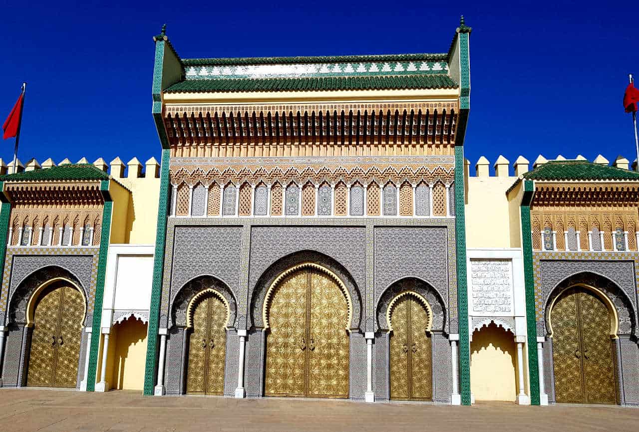 Gates of the Royal Palace in Fes