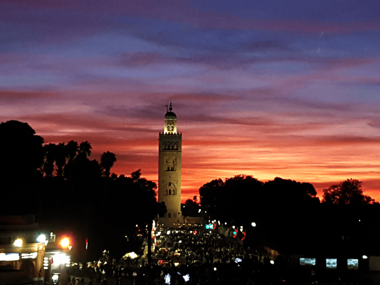 Koutoubia Mosque in Marrakech
