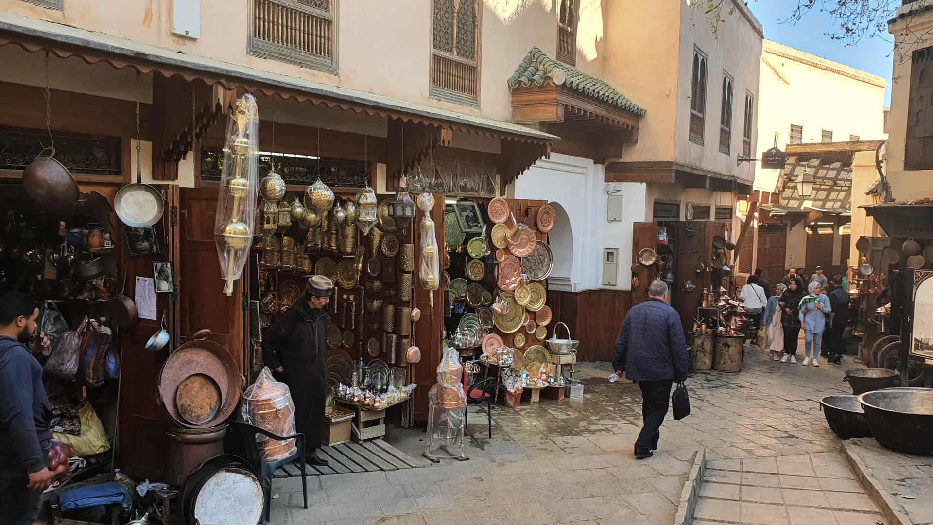 Seffarine Square in Fes